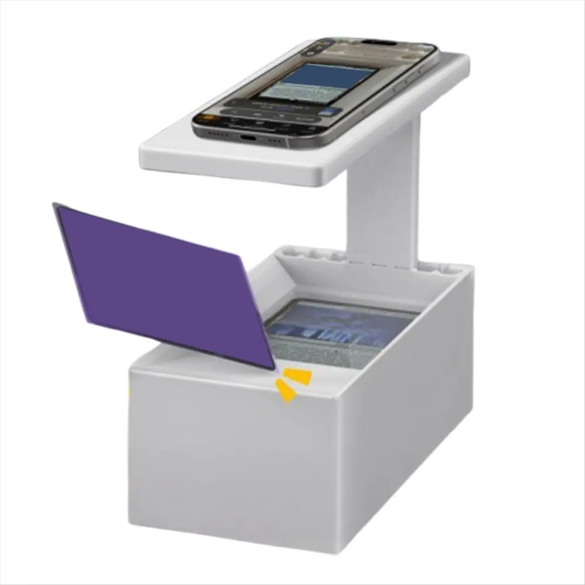 ♋♐…BUY Efficient Trading Card Scanner Card Game Scan Stand Manabox Card Scanner for Trading Cards with Phone Holder Standard,A