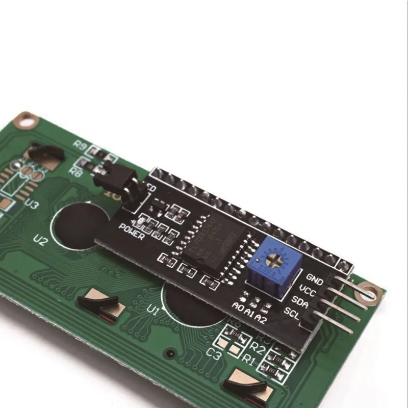 1 Pz/lotto modulo LCD Blu Verde schermo IIC/I2C 1602 per arduino 1602 LCD For UNO r3 mega2560 LCD1602