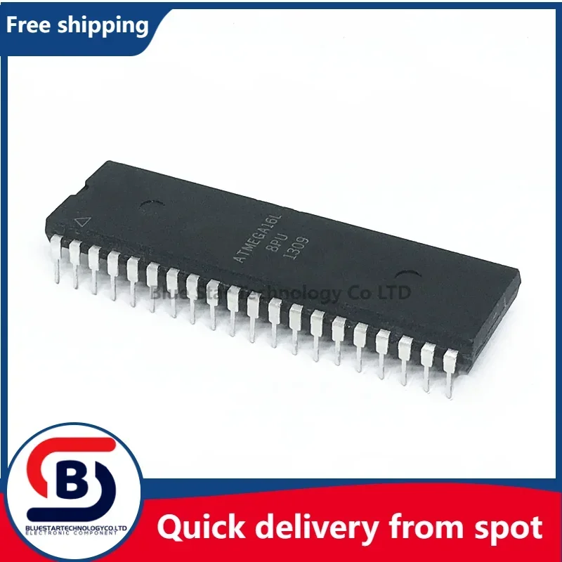 Free Shipping 10-50pcs/lots ATMEGA16A-PU ATMEGA16L-8PU ATMEGA16A ATMEGA16L ATMEGA16 DIP40 Quick delivery from spot