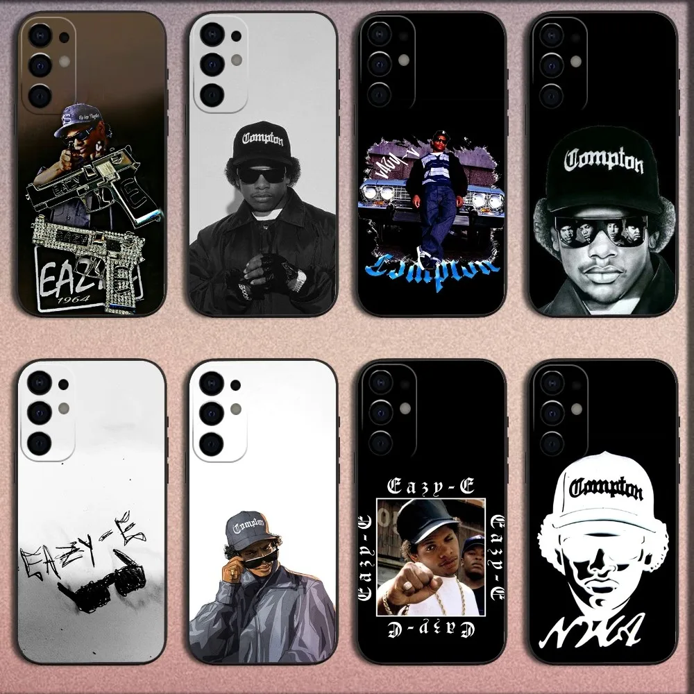 Rapper E-Eazy E Phone Case For Samsung S25,S24,S21,S22,S23,S30,Ultra,S20,Plus,Fe,Lite,Note,10,9,5G Black Soft Cover