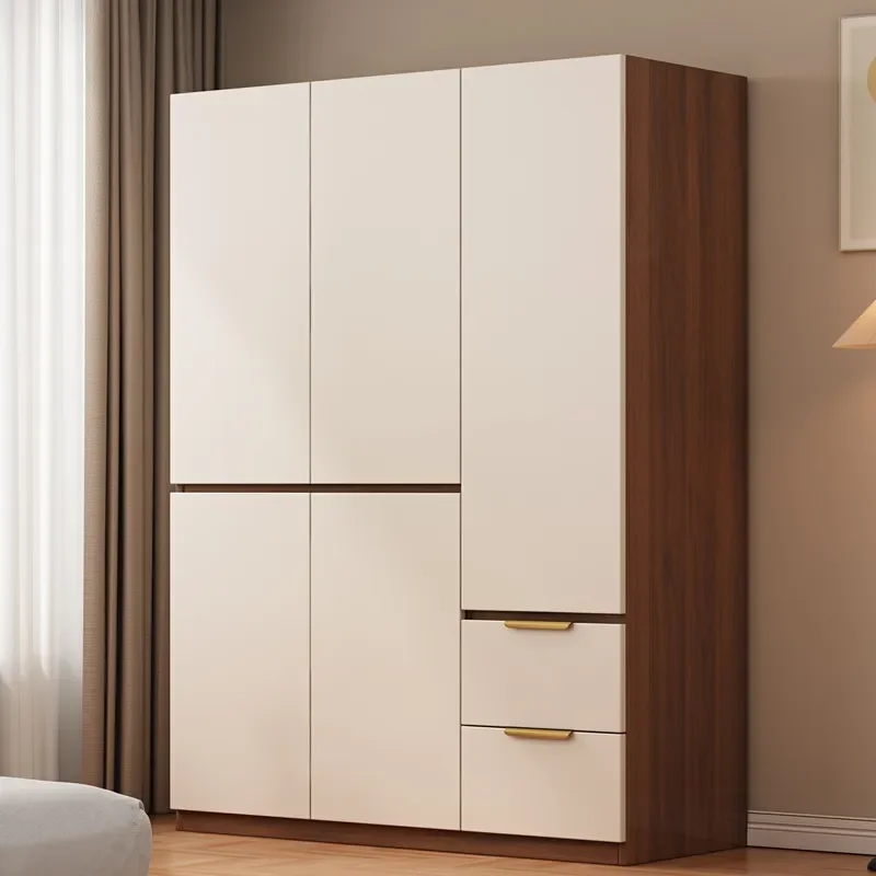 for Wardrobe Home Bedroom Locker Rental Room Opposite Door Split Economical Children's Storage Cabinet Bay Window Cabinet