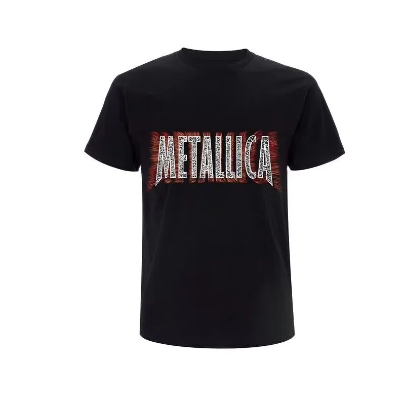 

Футболка с креативным рисунком Metallica, унисекс, хэви-метал, ретро-группа, рок-стрит, хип-хоп, фанаты