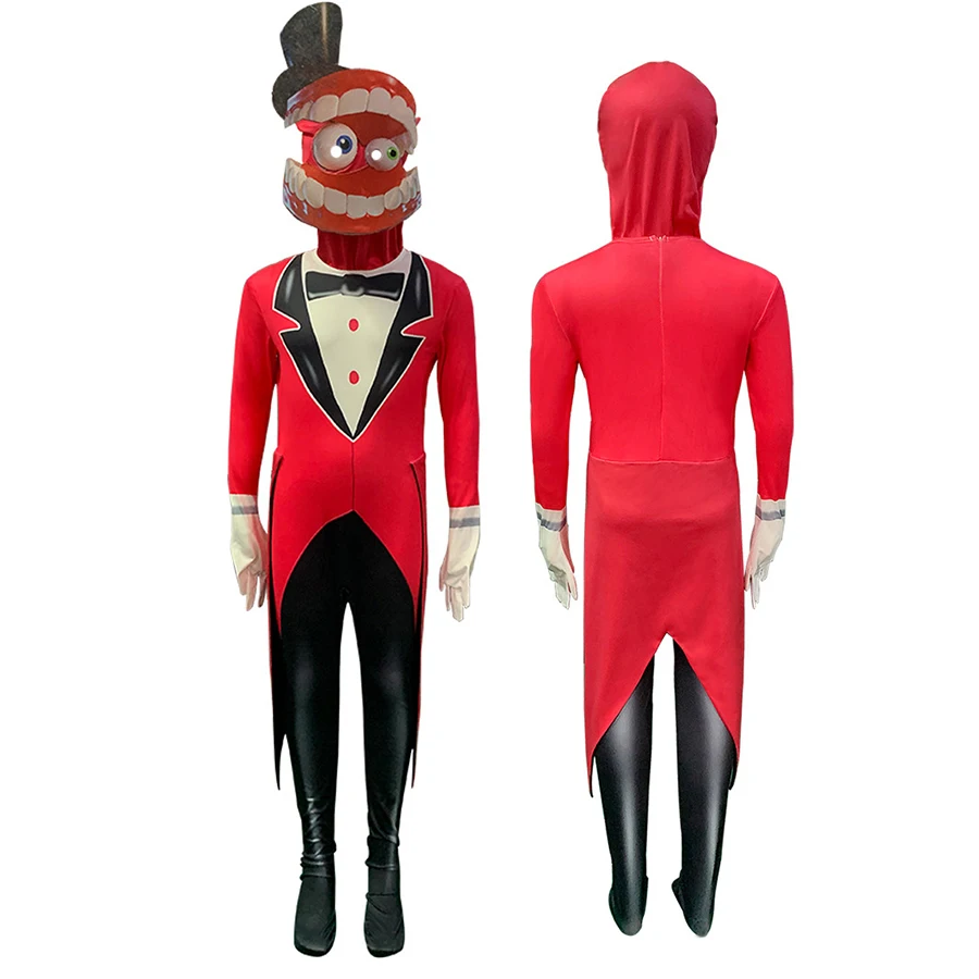 Die erstaunlichen digitalen Zirkus Cosplay Kostüme Pomni Clown Overall Ragatha Jax Cartoon Cosplay Kinder Kostüm Halloween Weihnachten