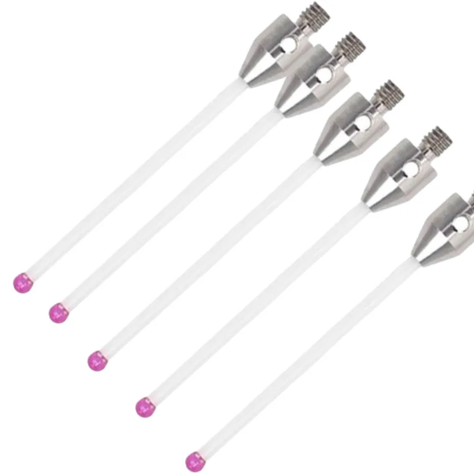 CNC machine tool ceramic probe three coordinate M3M4M5 threaded solid probe ruby three-dimensional probe