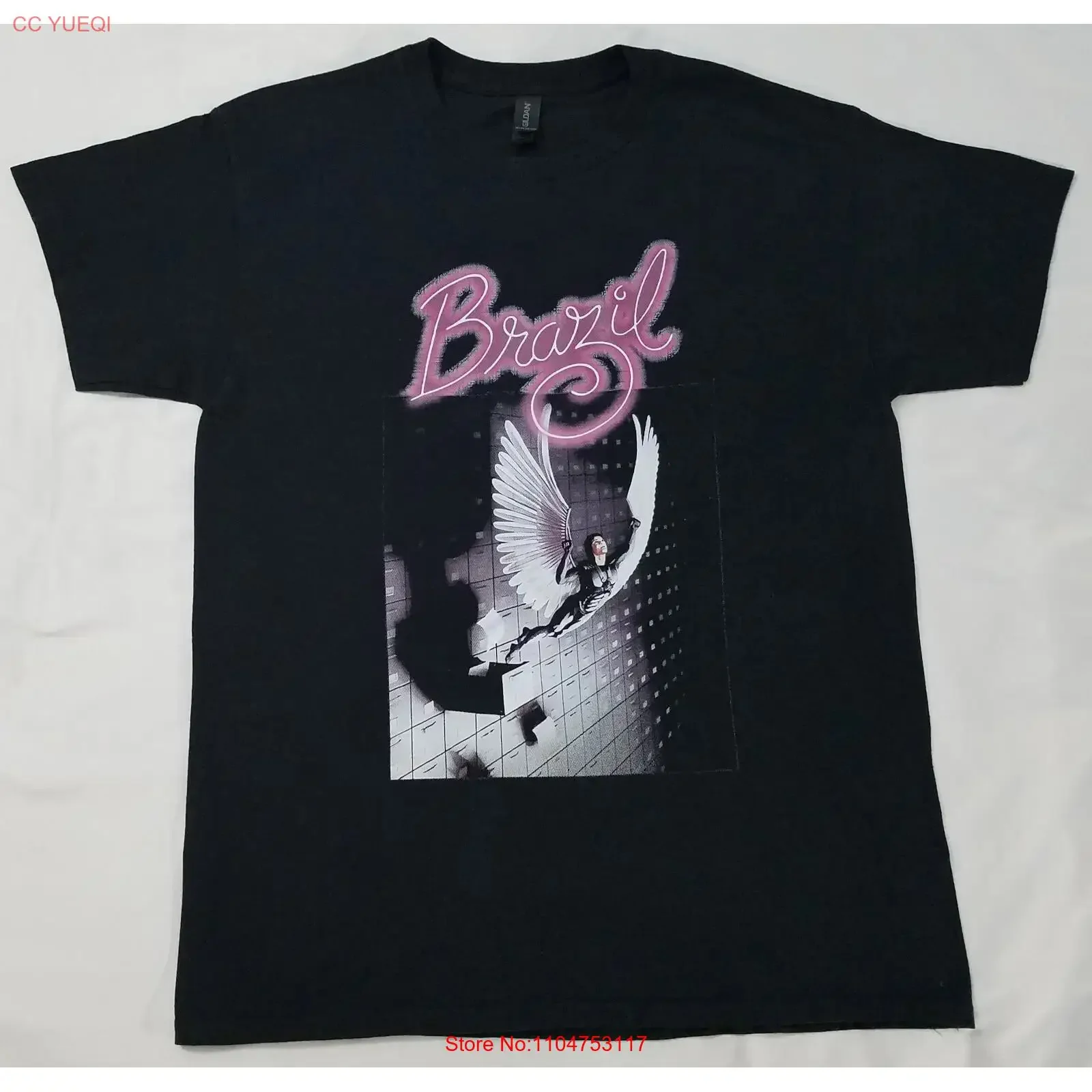 Brazil Movie shirt size LARGE L Science fiction Terry Gilliam cult vintage Washed Breathable Soft Stretched streetwear Slightly