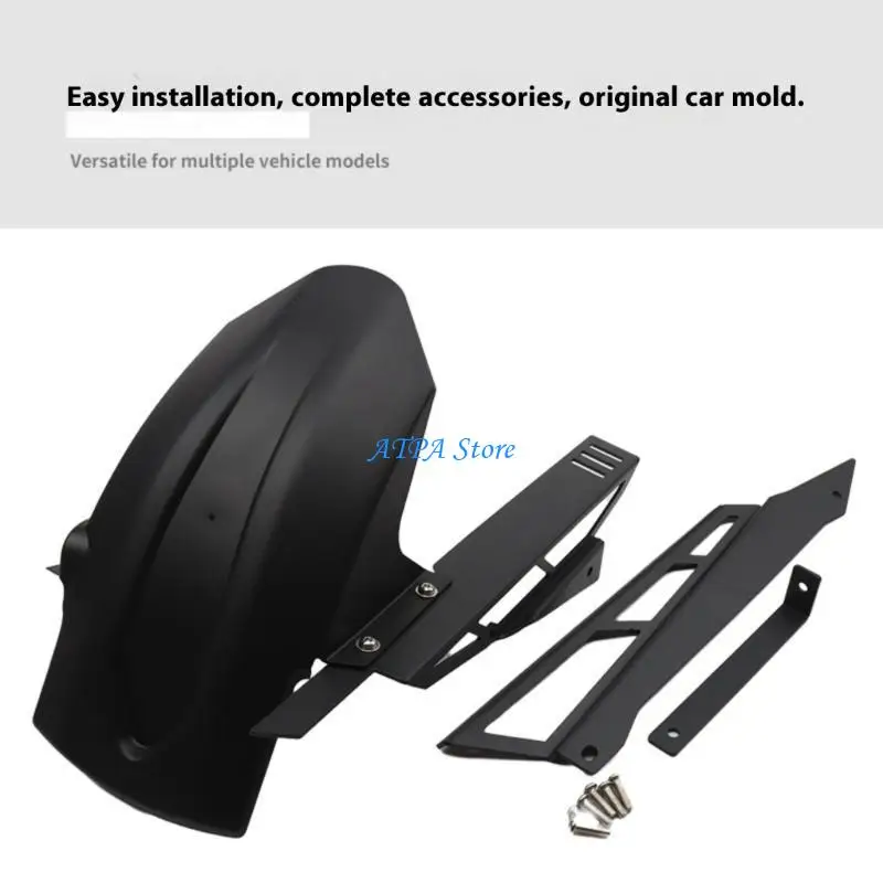 

U13C Additional ABS Rear Wheel Mudguard Motorbike Addition Strong Spatter Security