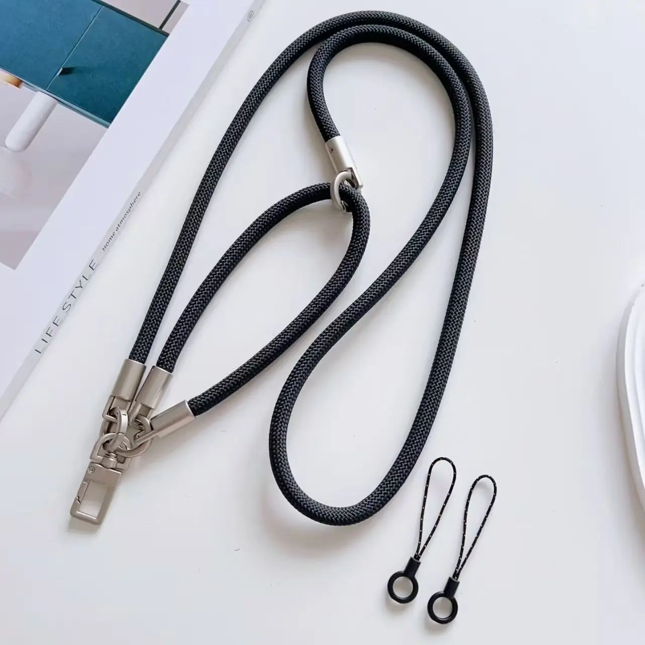 Crossbody Mobile Phone Hanging Rope Neck Lanyard Wrist Strap Removable Phone Lanyard Water Cup Hanging Rope phone accessories