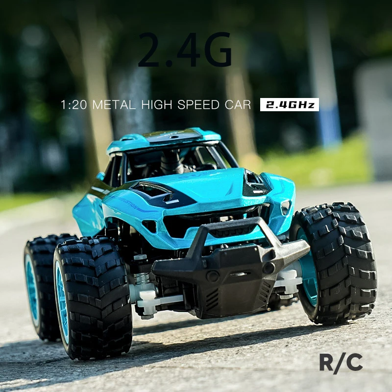 Toys 1:20 Remote Control Car RC Alloy Model Drift Collect Trucks Race Vehicle Electronic Kids Hobby Toys For Children Boys Gifts