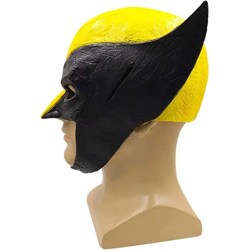 CyBulex Wolverine máscara James Howlett látex media cara máscara película Cosplay disfraz de Halloween accesorios para adultos de alta calidad