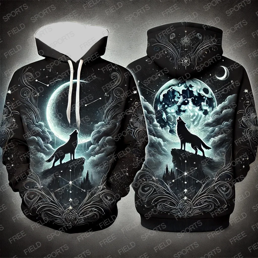 

2024 Autumn/Winter Halloween New Holiday Hoodie Skeleton Pumpkin Bat Elements Casual Oversized Sweatshirts Unisex Men Women Top
