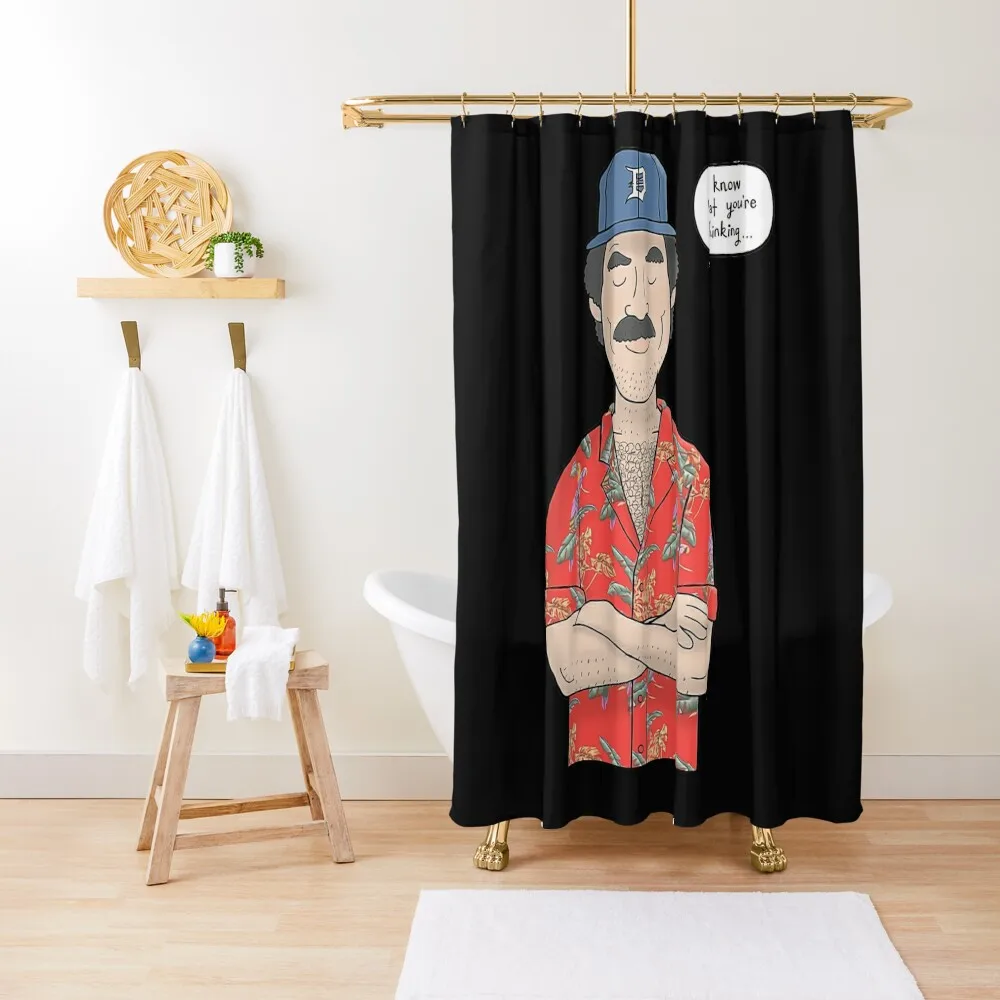 

Tom Selleck Shower Curtain Modern Accessory Bathrooms For Bathroom Shower Bathroom Shower Bath Curtain