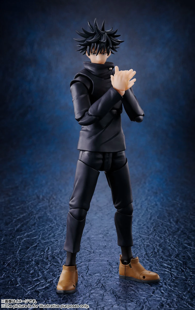 In Stock Original Bandai S.H.Figuarts Jujutsu Kaisen Fushiguro Megumi Action Figure Anime Model Toy Gift