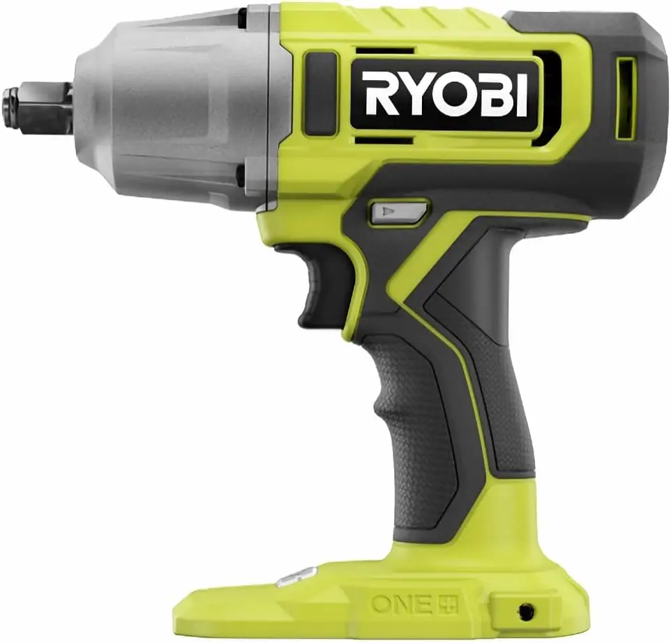 Ryobi PCL265 18V ONE+ Cordless 1/2 in. Impact Wrench (TOOL ONLY- Battery and Charger NOT included) brushless cordless hammer impact drill lithium battery multifunction radio hammer drilling electric power tools industrial grade