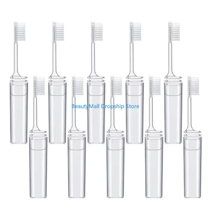 

40JD Travel Toothbrushes Folding Travel Toothbrush Portable Toothbrush Built in Cover