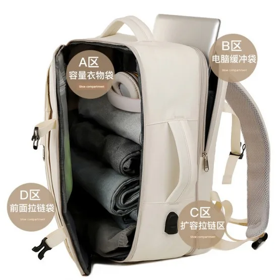 Business backpack waterproof computer large capacity travel bag