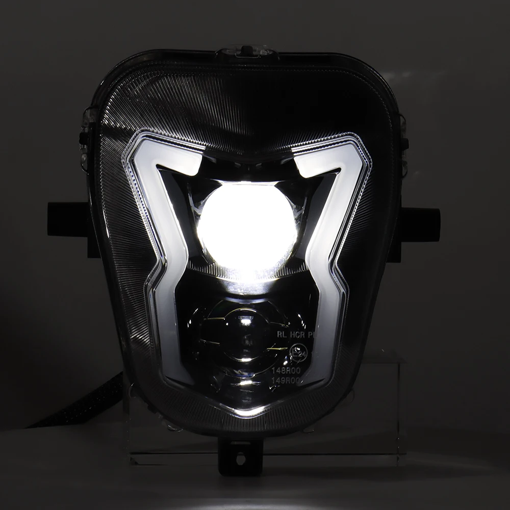 LED Headlight Headlamp For Honda CRF450RL CRF450L 2018- 2022 2023 2024 2025 E24 E-mark Motorcycle Head Light Lamp Bulb w/ DRL