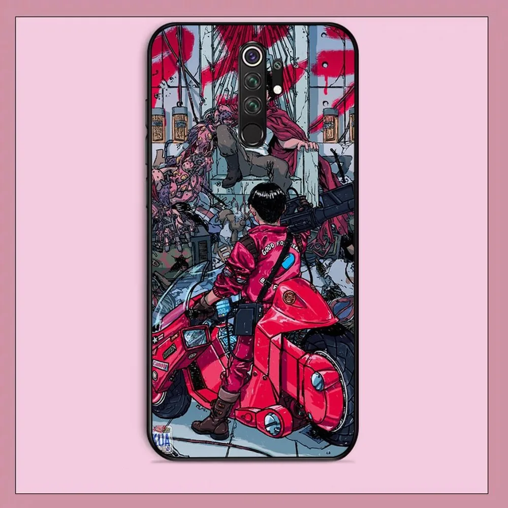 Anime AKIRA Motorcycle 90s Phone Case For Redmi Note 4 X 5 A 6 7 8 T 9 9S 10 11 11S 11Epro Poco M3 pro