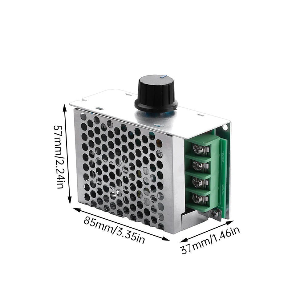 Controlador de velocidade do motor de alta potência, DC 9-60V, 1200W, PWM