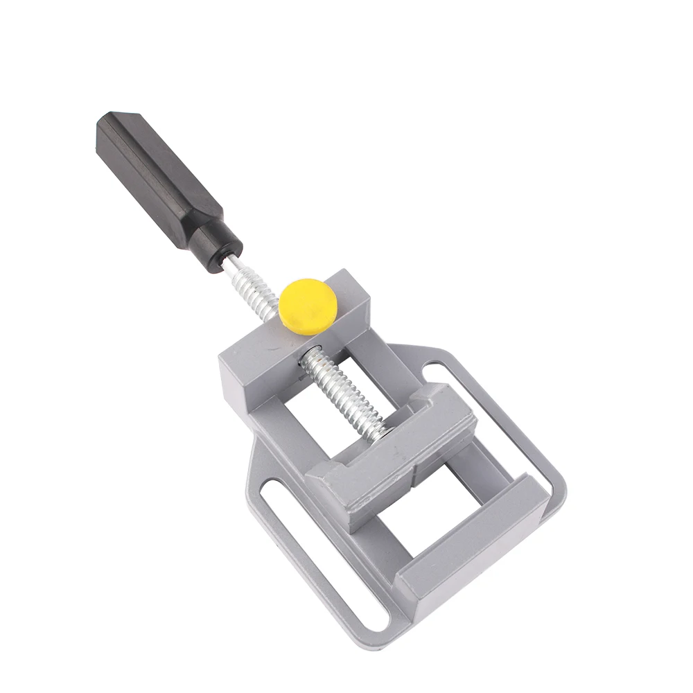 Morsa piatta in lega di alluminio per trapano elettrico 8010 pinze Mini uso domestico pinze piatte morsa da banco 70х60mm