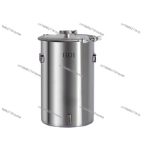 12L/20L/35L/60L DIY Home Distiller Moonshine Still Stainless Steel Boiler White Spirits Pure Water Alcohol Oil Wine Brewing Kit