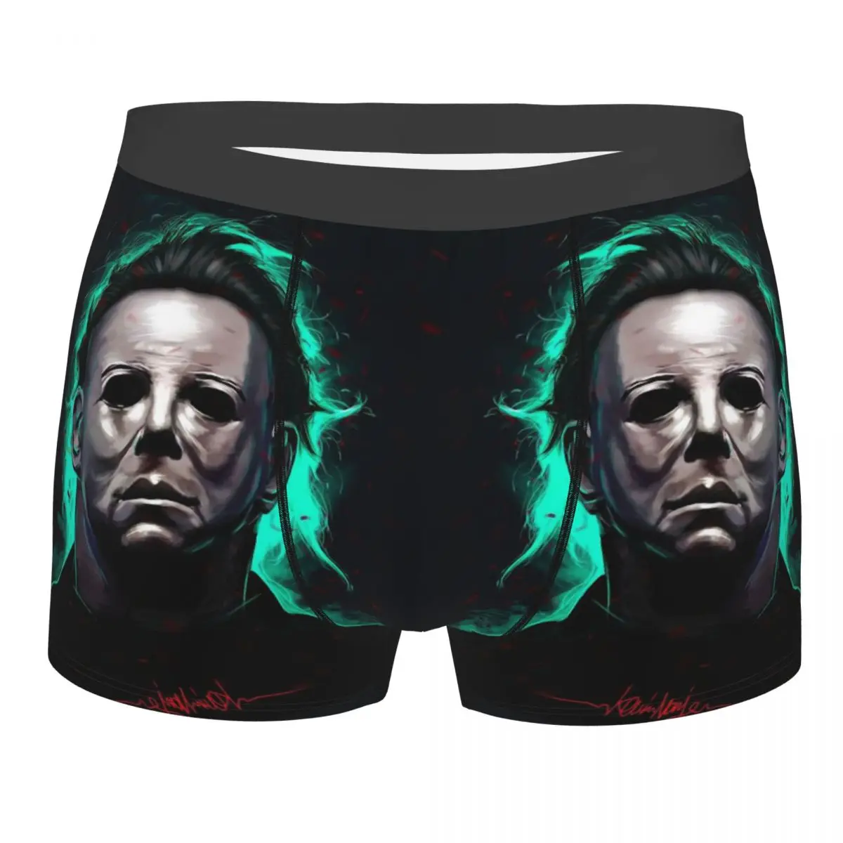 Casual Horror Film Halloween Michael Myers Knife Men Underpants Highly Breathable Top Quality Gift Idea