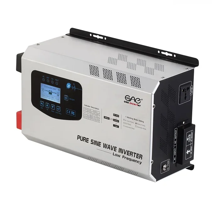 2KW 3KW 5KW 6KW 12v 24v 48v DC TO AC Off grd inverter for home use RV CAR with rs485