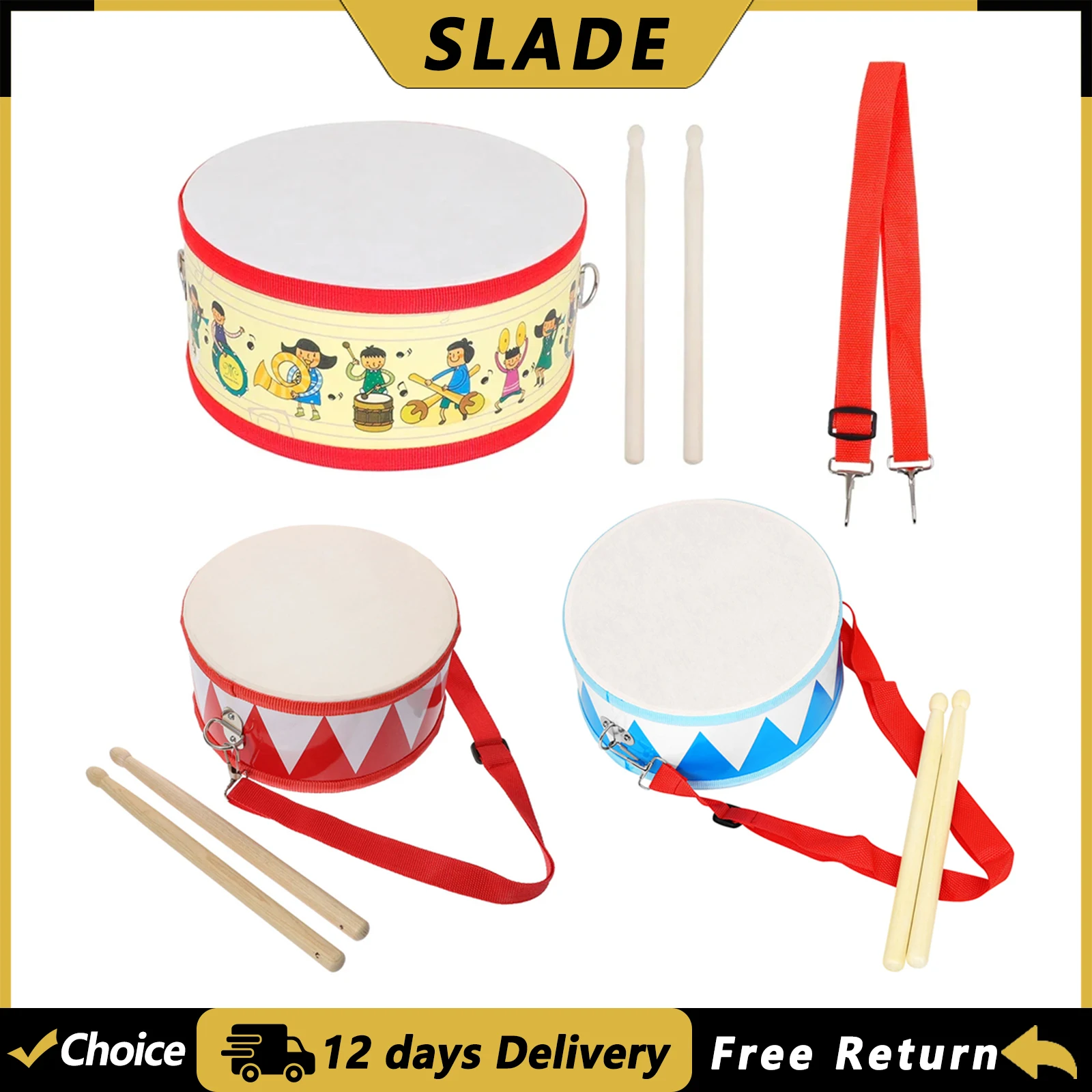 Musical Instrument Groups - Tambourin Orff SLADE, tambourin de musique