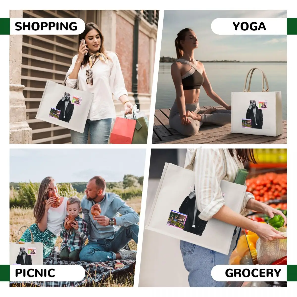 Santan Dave edit Tote Bag Women bags hand bag Handbags women