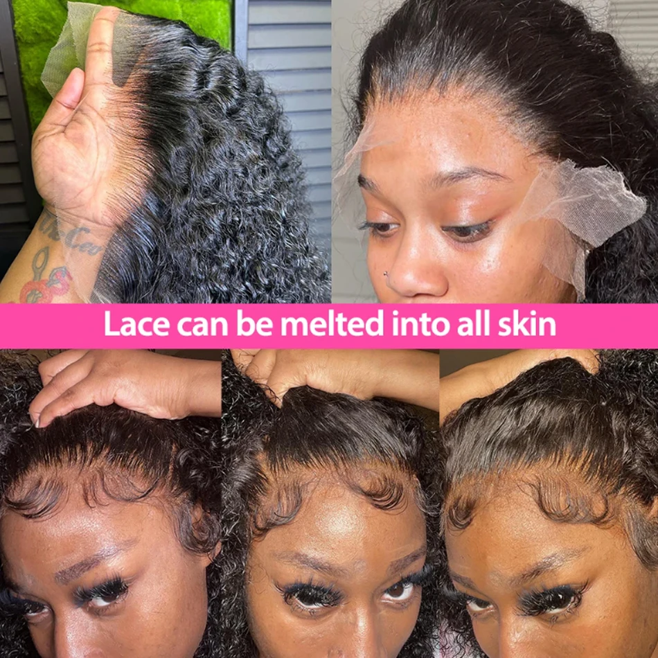 Wear To Go Glueless Bob Wig 13x4 Lace Frontal Wig Human Hair Ready To Wear 4x4 Kinky Curly Lace Front Human Hair Wigs For Women