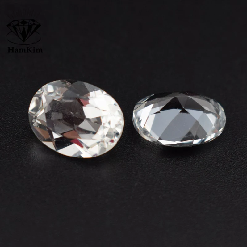 

3 шт., большой размер, овальные 10*12 мм-15*20 мм, настоящий натуральный белый топаз, граненый глаз, прозрачные высококачественные свободные драгоценные камни для ювелирных изделий