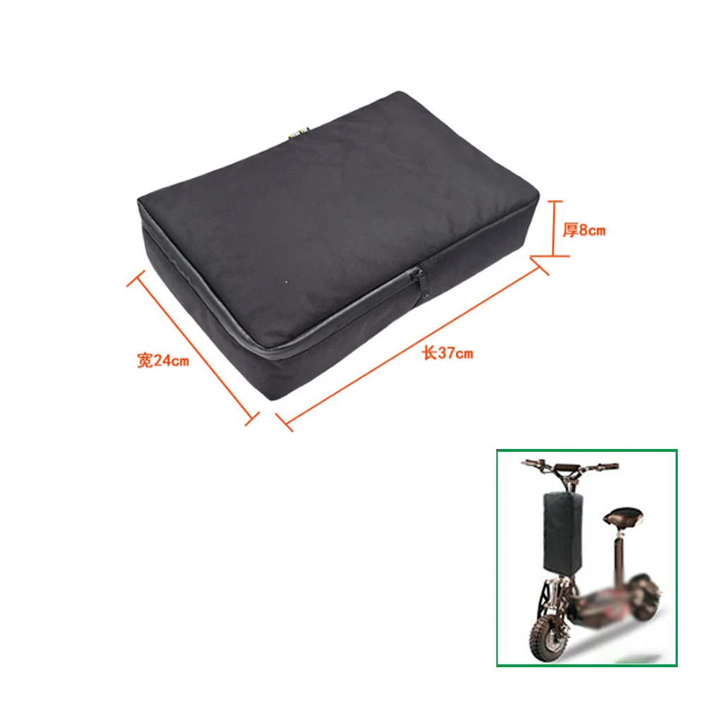 

37cmx24cmx8cm Electric Scooter Battery Bag Enclosure Bike Front Electric Bike Waterproof Storage Rear Front Rack Pack Bag