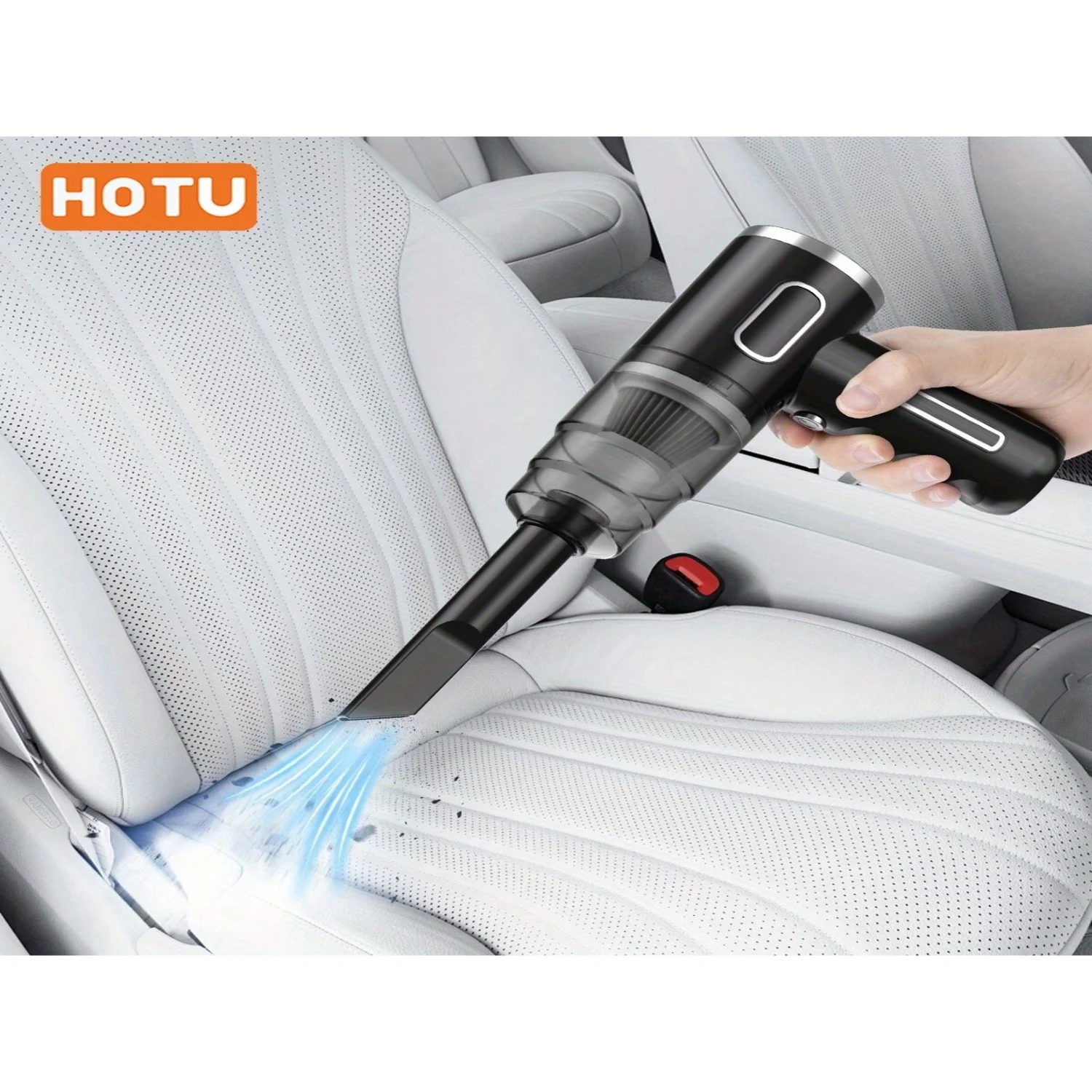 1pc ポータブル車の掃除機 2 フィルター充電式ハンドヘルド自動車掃除機車のワイヤレスダストキャッチャー Cyc