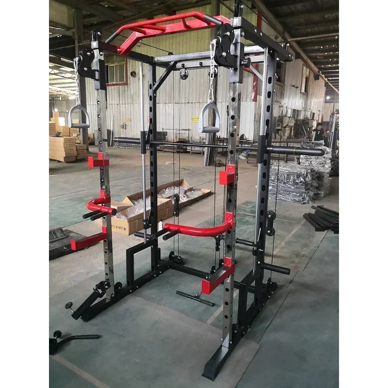 Upgrade Upgrade Fitnessapparatuur Multifunctionele Hele Lichaam Spieroefening Gantry Gym Uitgebreide Training Smith Machine