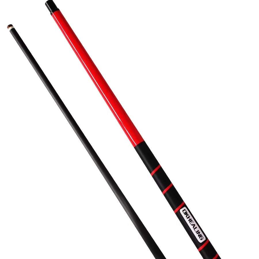 

Factory Direct Carbon Fiber Break Cue New Design with Elastic Grip for Billiard Cue