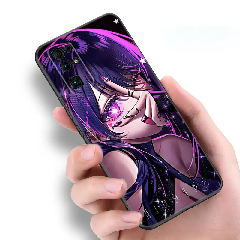 Anime Oshi no Ko Hoshino Ai Case For Huawei Honor 70 90 Lite X40 GT X50 i X5 Plus X6A X6S X7A X8A X8B X6 X7 X8 X9 4G X9A X9B 5G