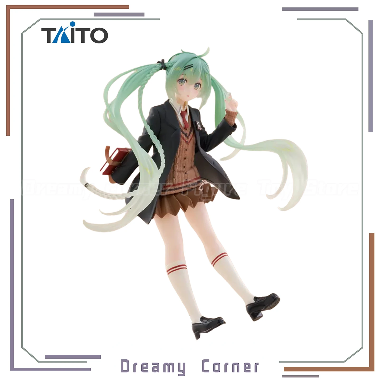 【在庫あり】タイトー-ファッションフィギュア-ピアプロキャラクターズ-初音ミク-プレッピーフィギュア-おもちゃ