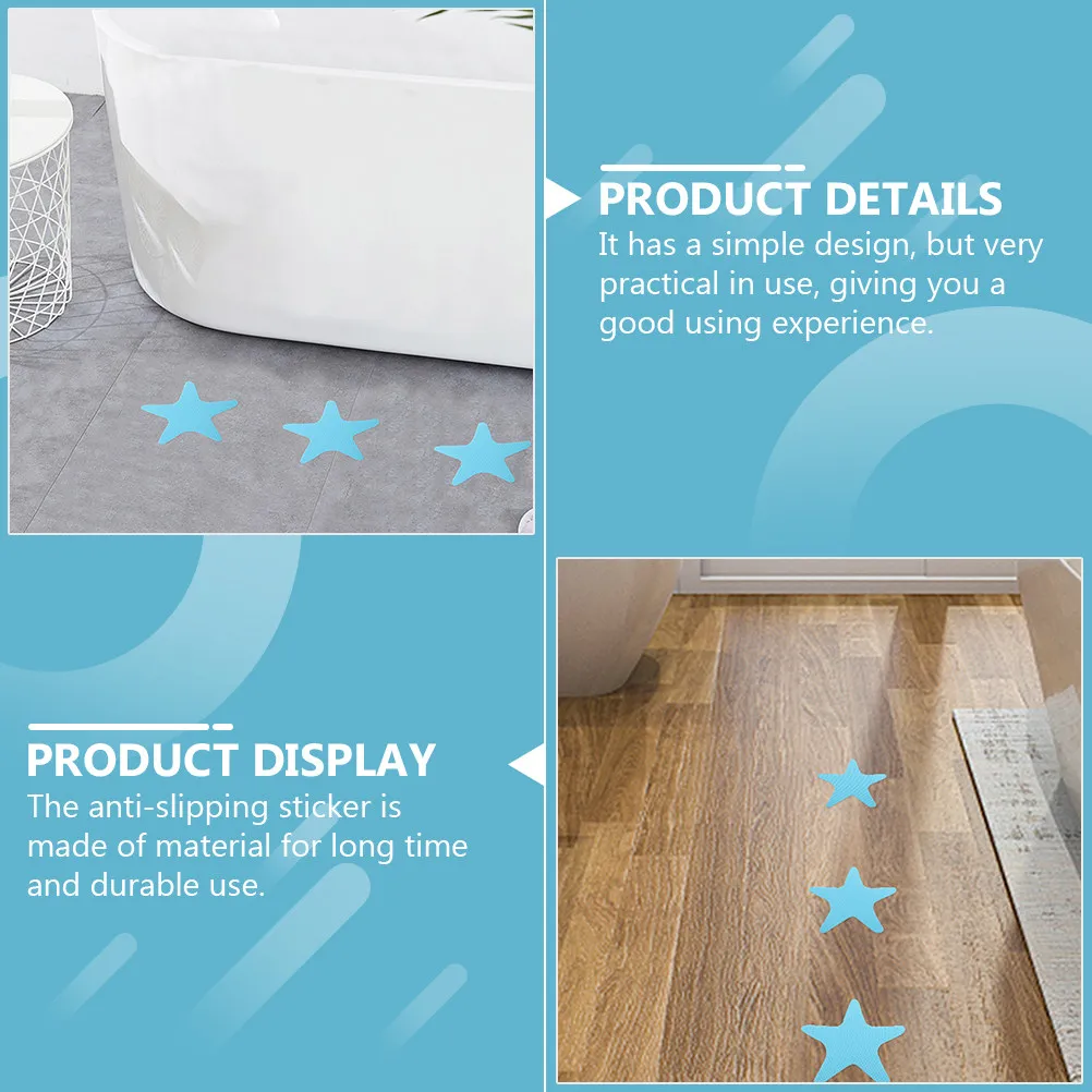 

40Pcs Non-Slip Bathtub Decals Strong Adhesion Anti-Slip Shower Stickers for Kitchen Bathroom Stair Tile Pool Balcony Corridor