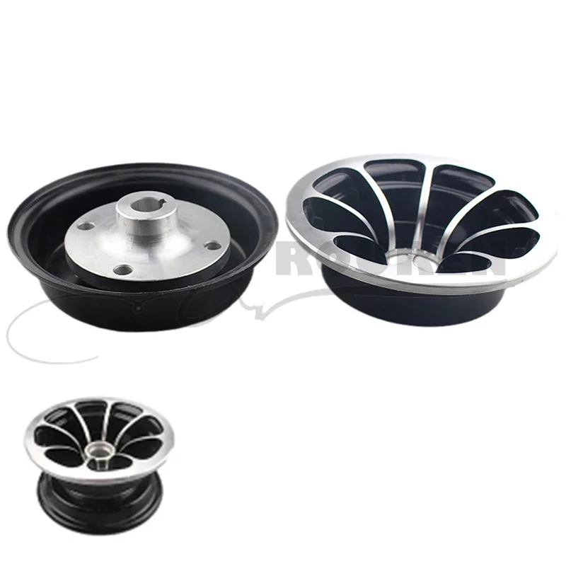 6 inch FOR BMW Keyway Aluminum Alloy Wheel Hub for 4.10/3.50-6 Tyres  Inch ATV kart Car Scooter Snow Sweeper Rims Accessories