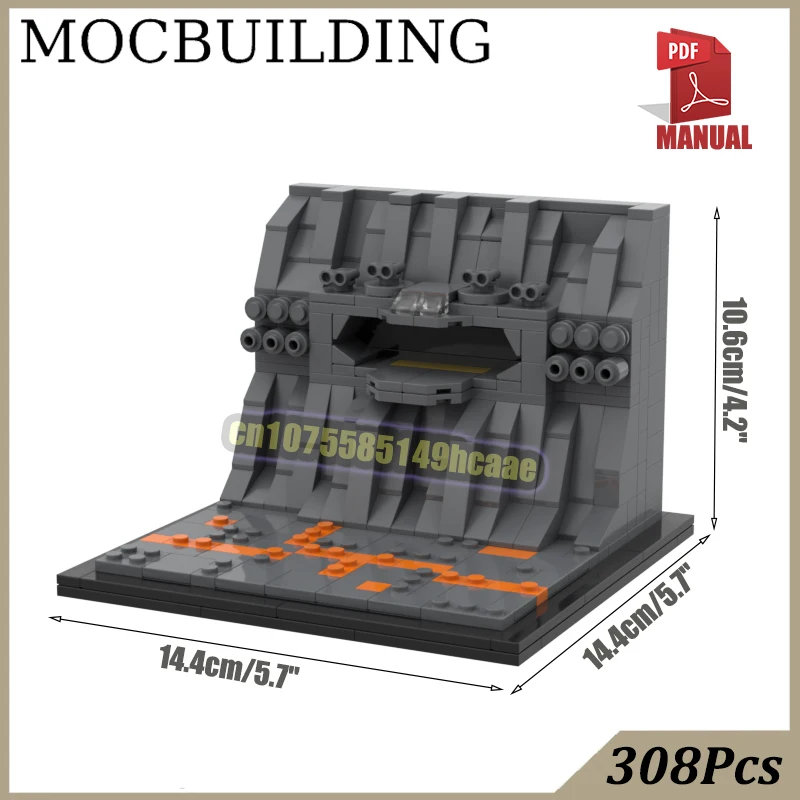 Diorama Display Base Bridge Model Entrance Scene Farm MOC Building Hangared Blocks Cave Space Construction Toys for Boys Girls - view 5