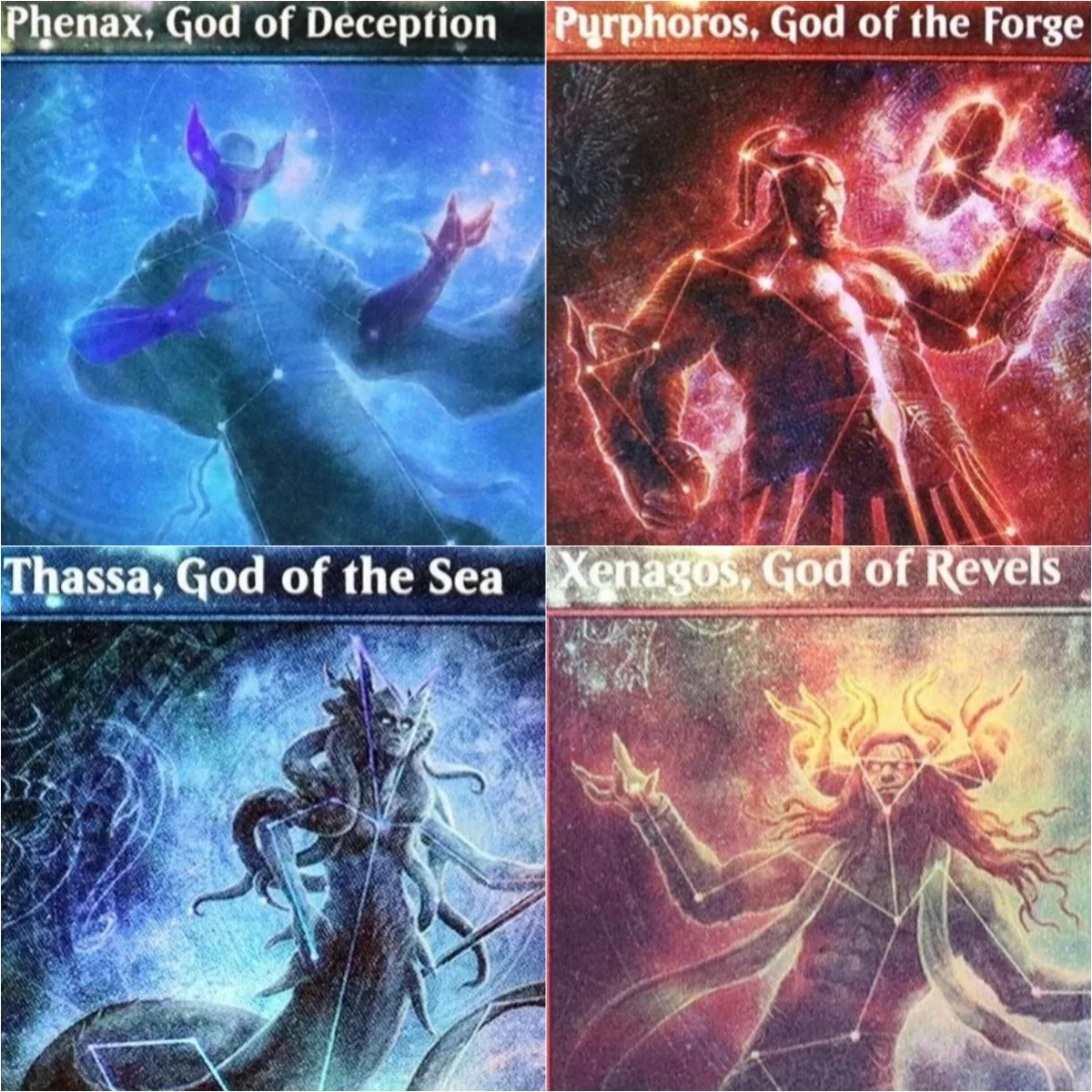 Hélicod, dieu du soleil/nyxbloom ancien TCG cartes proxy magiques jeu qualité Proxy rassemblement jeu de société jeu de cartes à collectionner