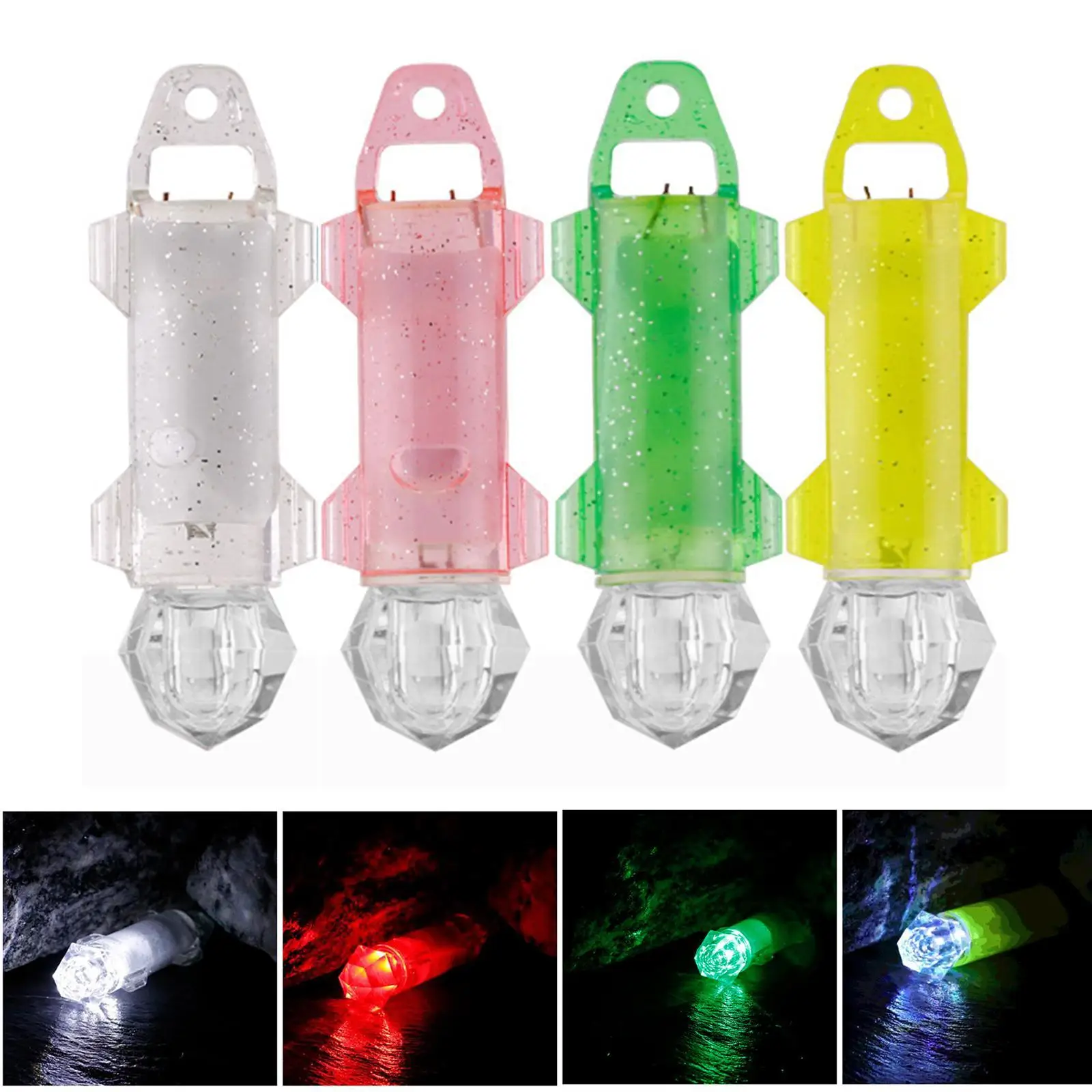 Underwater Fishing Light for Attracting Fish Deep Drop Waterproof Fishing LED Lamp Squid Light Fishing Attract Lamps image 5