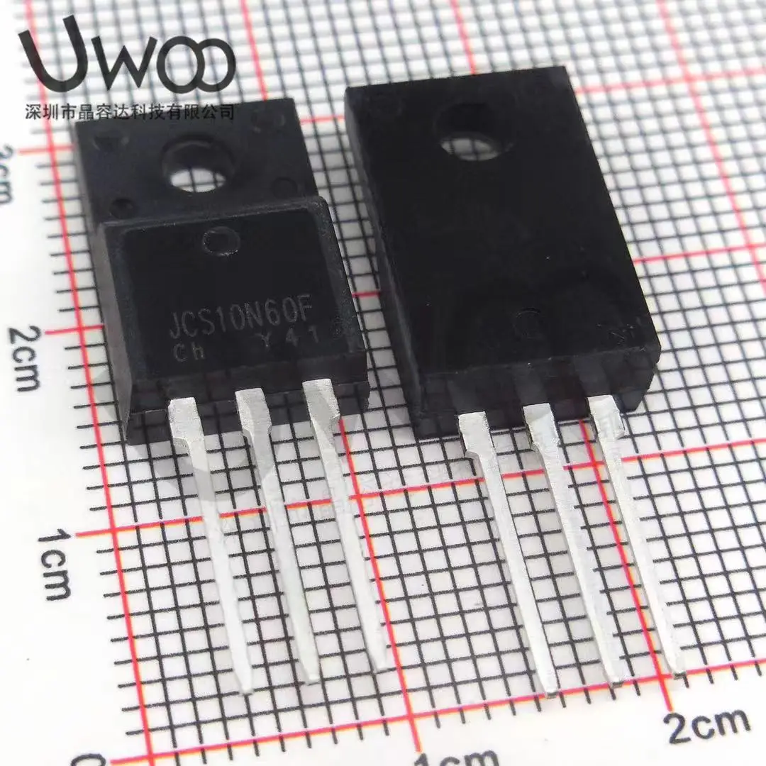 10pieces JCS10N60F JCS10N60FT 10A/600V TO220F MOSFET New original