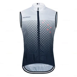 RAUDAX-Men's Bike Windbreaker Jacket, Sleeveless Vest, Outdoor, Bike Light Sweatshirt, Spirit Jacket, Raincoat, Summer