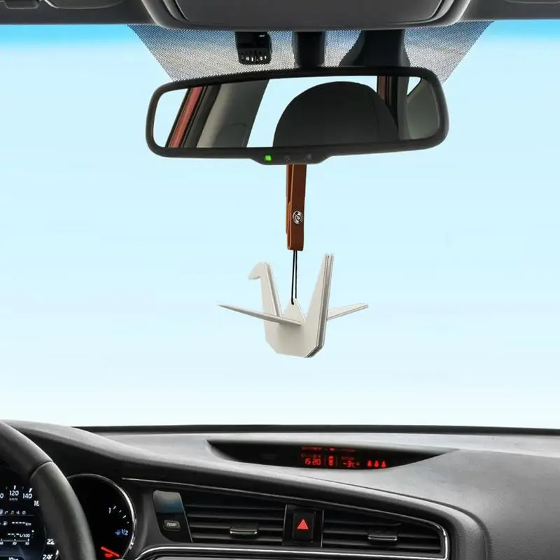 Hangings Car Air Freshener Car Fragrant Crane Fragrance Hanger Crane Car Fragrance Pendant Car Crane Aromatherapy Pendant Car