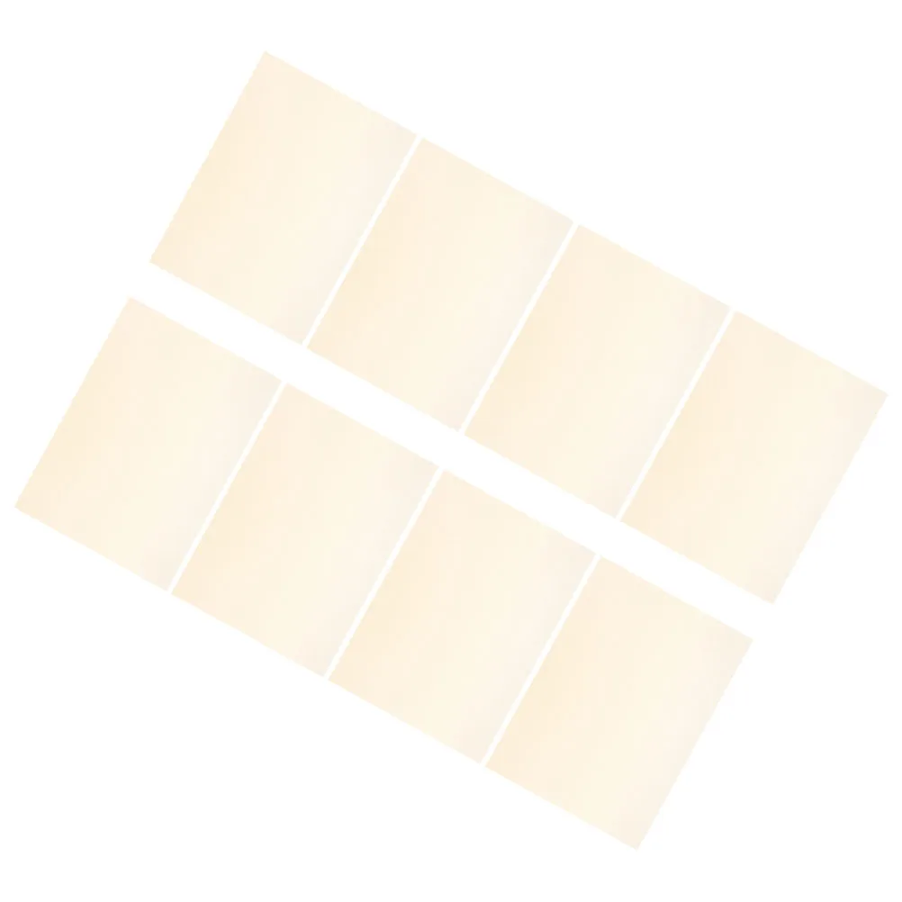 8 قطع من ورق شهادة الدبلوم، بطانة فارغة داخلية قابلة للطباعة لجوائز مدرسة التخرج، الانتهاء الأكاديمي المزخرف