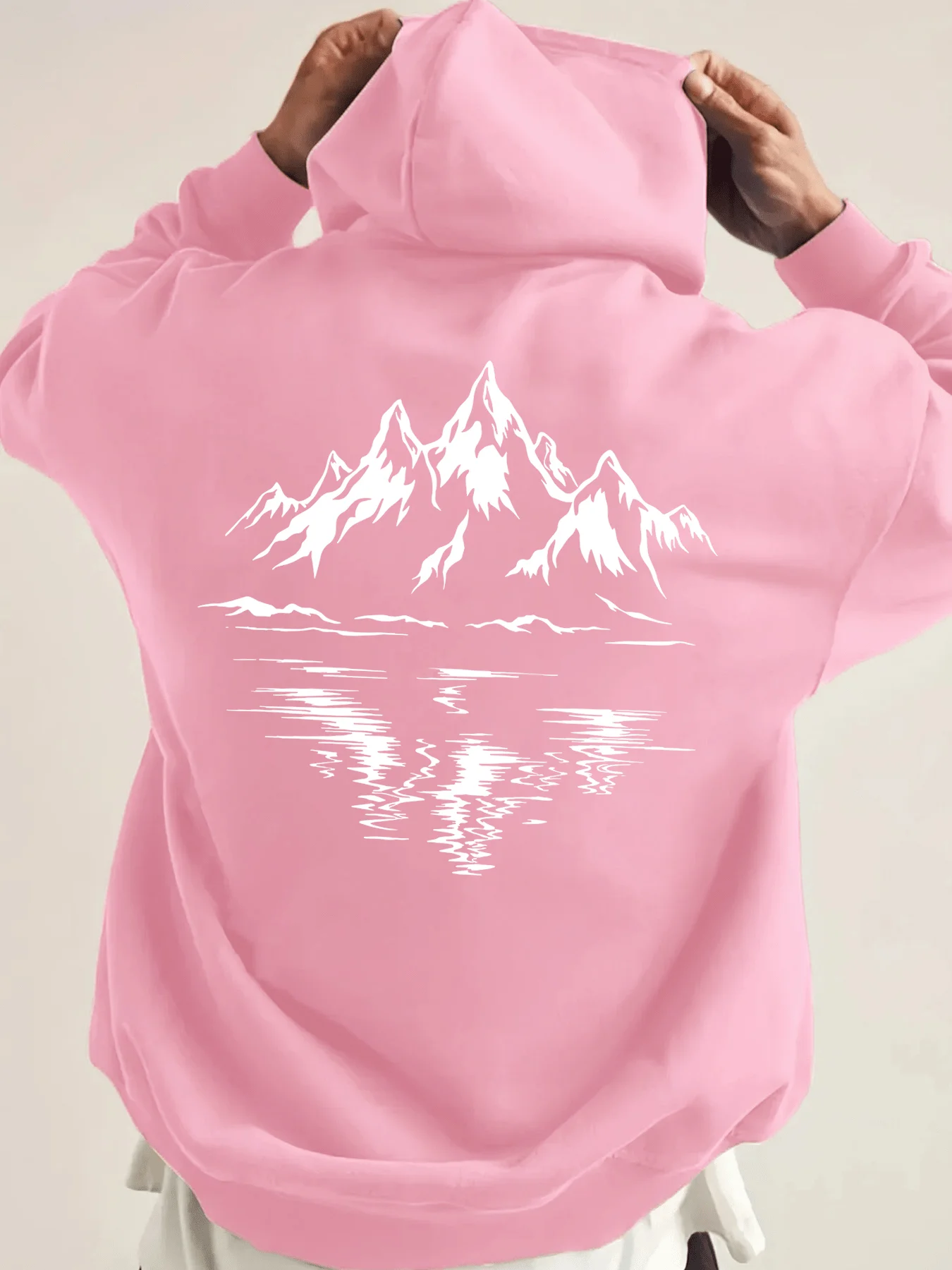 Felpa con cappuccio da uomo pe - Outdoor Sport Drawing recensione e prezzo