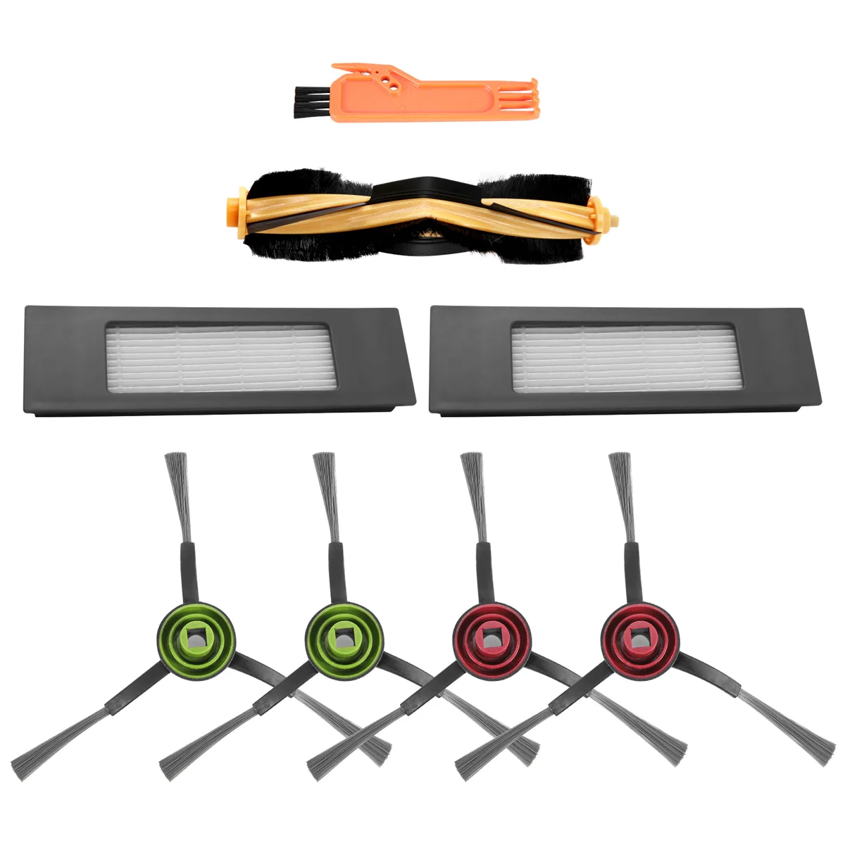 อะไหล่สำหรับ Ecovacs deebot ozmo 920/950/T5/T8/T8 aivi/T8สูงสุด/T9สูงสุด/กำลัง T9/N7/N8/N8 + หุ่นยนต์ดูดฝุ่น