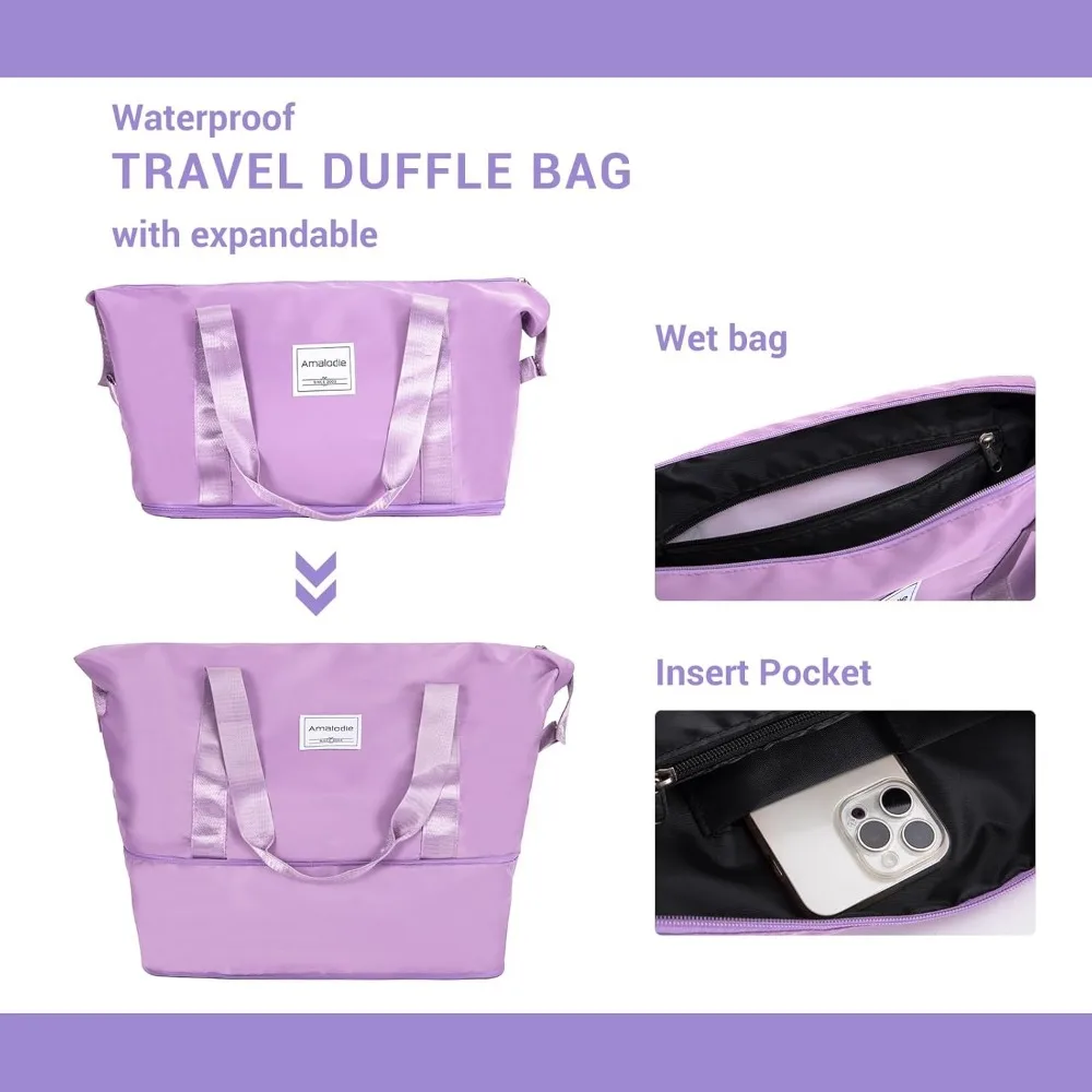 5-delige bagageset met dubbele spinnerwielen, tsa-slot, harde koffers en reistas, inclusief handbagage