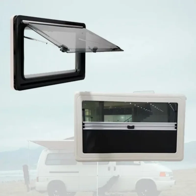 Factory Hot Sales Aluminum Alloy 1200x700mm Customizable RV Right Angle Window For Unique Designs #1