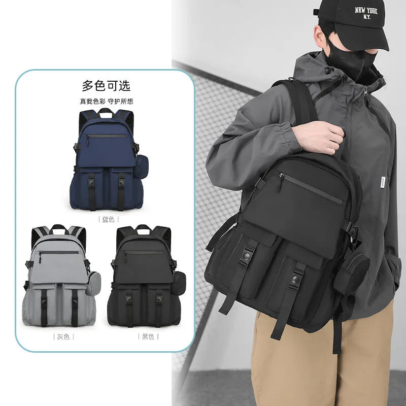 

Luxury men's backpack high-quality laptop backpack large capacity waterproof travel bag fashionable men's school backpack рюкзак